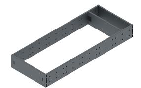 Stalčiaus organizavimo įdėklas Rejs 88/450, 45 cm x 88 cm x 5.8 cm, plastikas, balta sp.