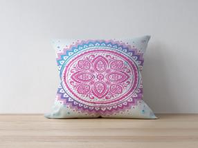 Наволочка для декоративной подушки Mioli Decor 1014, многоцветный, 43 см x 43 см