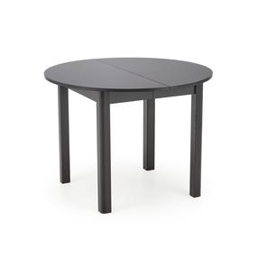 Stalas išskleidžiamas Ringo, juoda sp., 102 - 142 cm x 102 cm x 76 cm