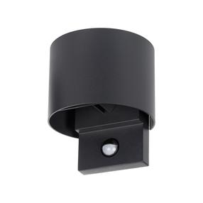 Уличный настенный светильник Kanlux, 7Вт, LED, IP54, черный цв., 11.9 см x 13.6 см