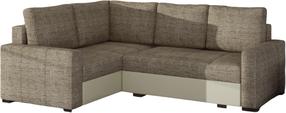 Kampinė sofa Corona Berlin 03, Soft 33, šviesiai ruda sp., kairinė, 162 x 235 cm x 90 cm