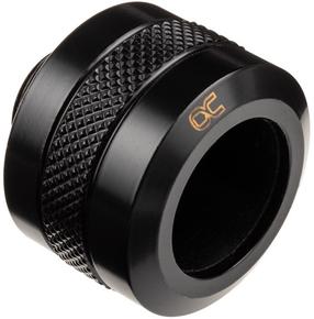 Perėjimas Alphacool Icicle Pro Connection 16mm Hardtube Fitting G1/4 - black, 2.3 cm, juoda sp.