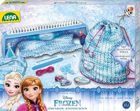 Mänguasi Lena Knitting bench Frozen II, roosa v.