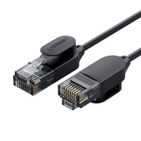 Tinklo kabelis Ugreen 6e cat RJ-45 - RJ-45 U-NW22-2M-BK RJ-45, RJ-45, 2 m, juoda sp.