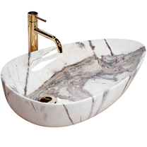 Vonios praustuvas Rea Greta 65, keramika, 65.5 cm x 39 cm x 13 cm, įvairių spalvų