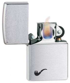 Зажигалка Zippo Lighter 200PL, серебристый цв./черный цв.