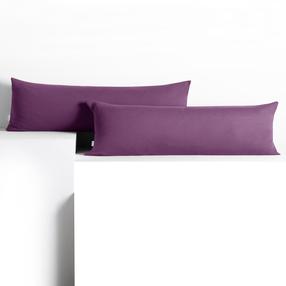 Dekoratyvinės pagalvėlės užvalkalas Restilo Amber, violetinė sp., 40 cm x 145 cm, 2 vnt.
