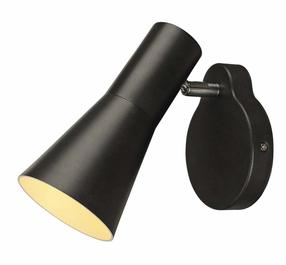 Šviestuvas sieninis SLV Phelia 148540, GU10, 1 x 10 W, juoda sp. / juoda sp.