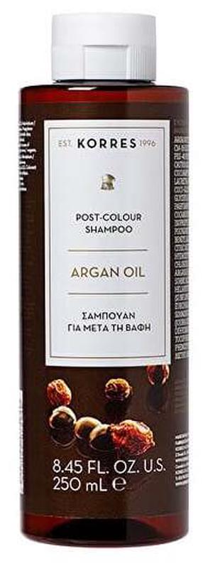 Šampoon Korres Post-Colour Argan Oil, 250 ml