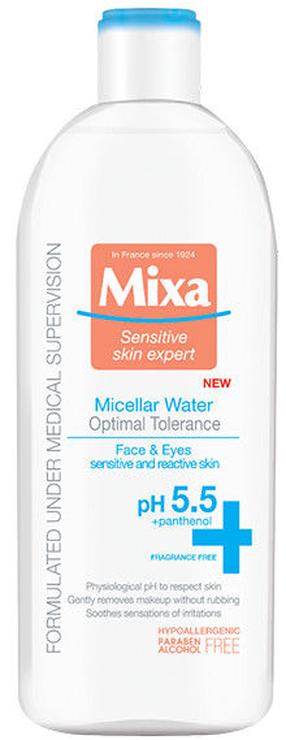Kosmētikas noņemšanas līdzeklis Mixa Optimal Tolerance, 400 ml