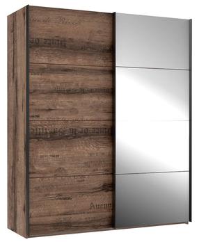 Spinta Forte Jesolo JCKS82413-D53T, tamsaus ąžuolo sp., 62.5 cm x 170.3 cm x 210.5 cm, su veidrodžiu