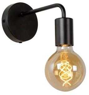 Lampa sienas Lucide Scott 45265/01/30, E27, 1 x 40 W, bez abažūra / melna krās.