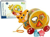 Lavinimo žaislas Muqiy Toys Pull-out sorter Fox, įvairių spalvų