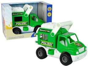  Игрушечная полицейская машина Wader-Polesie ConsTruck Polizei 9920, зеленый цв.