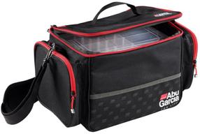 Makšķerēšanas soma Abu Garcia Shoulder Bag 1530844, 38 cm, 1496 g, melna krās./sarkana krās.