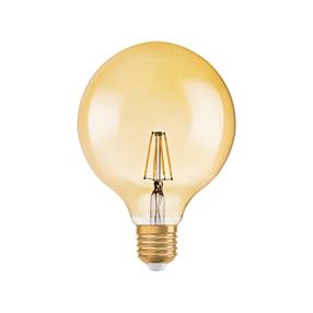 Лампочка Osram LED, G125, 2500 °К, E27, 7 Вт, 720 лм