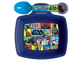 Indų komplektas Disney Star Wars Comics, 390 ml, 1 m., plastikas, mėlyna sp.