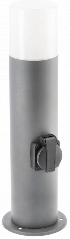 Brīvi stāvošs āra gaismeklis GTV Corta 40G-30, 25W, E27, IP44, antracīta krās., 8.3 cm x 40 cm