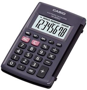 Калькулятор Casio HL-820LV-BK, черный цв.