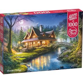 Dėlionė CherryPazzi Foresters Cottage 30684, 50 cm x 70 cm, 1000 vnt., įvairių spalvų
