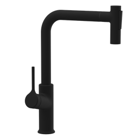 Virtuvinis maišytuvas Invena Feres BZ-41-L04-S, juoda sp.