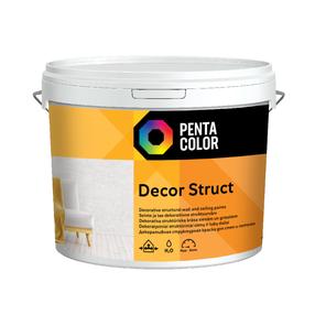 Dispersiniai faktūriniai dažai Pentacolor Decor, balta sp., 10 l