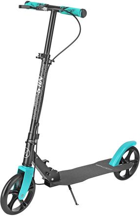 Детский самокат Nils Extreme HM183, синий цв./черный цв.