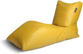 Sēžammaiss Lounger Soft Fit Pear, dzeltena krās.