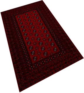 Kilimas Conceptum Hypnose W1088, balta sp./juoda sp./raudona sp., 180 cm x 120 cm