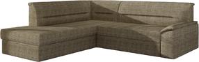 Kampinė sofa Elano Berlin 03, šviesiai ruda sp., kairinė, 255 x 212 cm x 90 cm