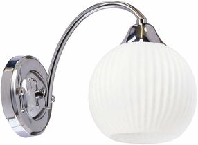 Šviestuvas sieninis Candellux Lighting Velore 21-51738, E27, 1 x 40 W, balta sp. / sidabro sp.