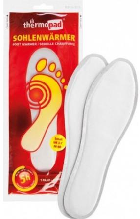 Sisetallad Yate ThermoPad L, valge v., 2 tk