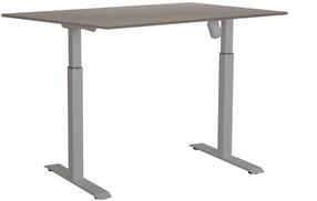 Kompiuterio stalas reguliuojamo aukščio Sun-Flex EasyDesk Adapt I, 160 cm x 80 cm, 70 - 118 cm, balta sp./pilka sp./tamsiai pilka sp.