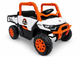 Bērnu elektroauto Lean Cars 4x4 GTS2299-H, balta krās./oranža krās.