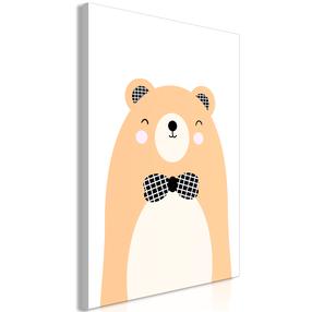 Reprodukcija Artgeist Teddy Bear in Bow Tie, e-a-0148-b-a, 40 cm x 60 cm
