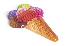 Piepūšams riņķis Bestway, 188 cm x 130 cm, daudzkrāsaina
