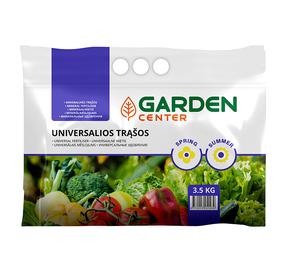 Väetis universaalsed, aeda, aiataimedele Garden Center, graanulid, 3.5 kg