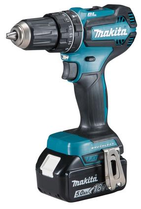 Ударная дрель с батареей Makita DHP485RTJ, 18 В, 5 Ah