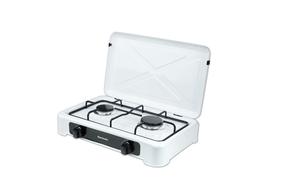 Mini viryklė dujinė Ravanson K02T, 3300 W, balta sp.
