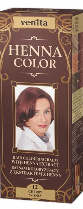 Matu krāsa Venita Henna Color, ķiršu krās., 50 ml