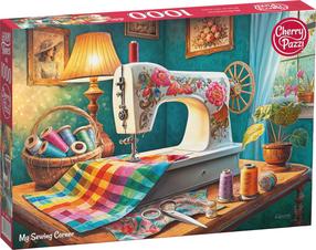 Puzle CherryPazzi My Sewing Corner, 50 cm x 70 cm, 1000 gab.