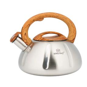 Arbatinukas su švilpuku King Hoff 3291, 3 l, sidabro sp.