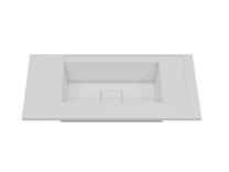 Vonios praustuvas Domoletti MH026 -100, keramika, 100 cm x 52 cm x 15 cm, balta sp.