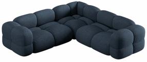 Kampinė sofa Cosmopolitan Design Loretto Sorella 77, tamsiai mėlyna (navy) sp., 250 x 250 cm x 68 cm