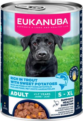Märg koeratoit Eukanuba, magus kartul/forell, 0.4 kg