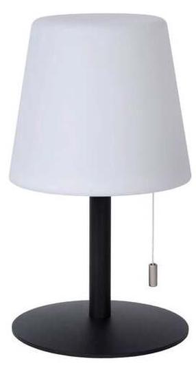 Lauko stalo šviestuvas Lucide Rio, 1.8W, LED, IP44, juoda sp., 15.5 cm x 26 cm