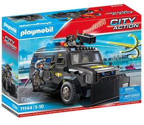 Konstruktors Playmobil City Action Taktiskā Policija: Apvidus Transportlīdzeklis 71144