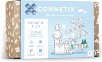 Magnetinis konstruktorius Connetix Clear Starter Pack 00034, 34 vnt., skaidri sp.