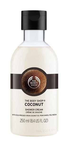 Kūno prausimosi kremas The Body Shop Coconut, 250 ml