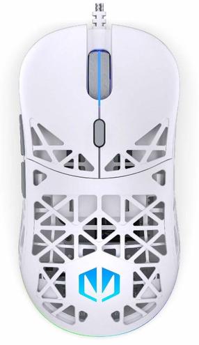 Juhtmega mänguhiir Endorfy LIV Onyx White, valge v.